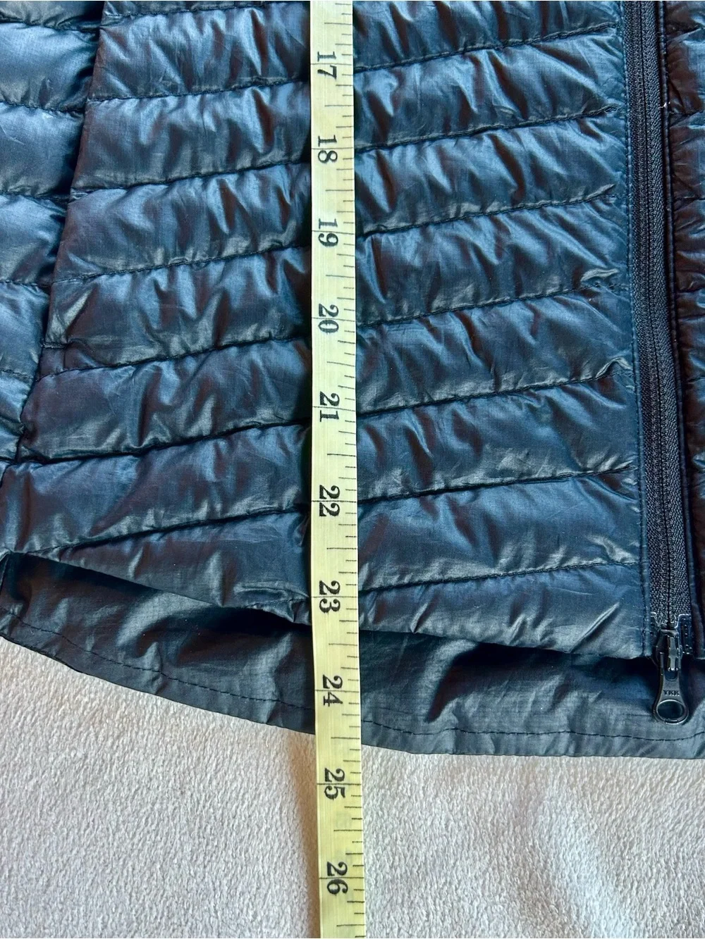 Nike Golf Aeroloft Black Quilted Puffer Jacket Sz M EUC